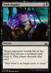 Interrogatório Sombrio / Dark Inquiry - Magic: The Gathering - MoxLand